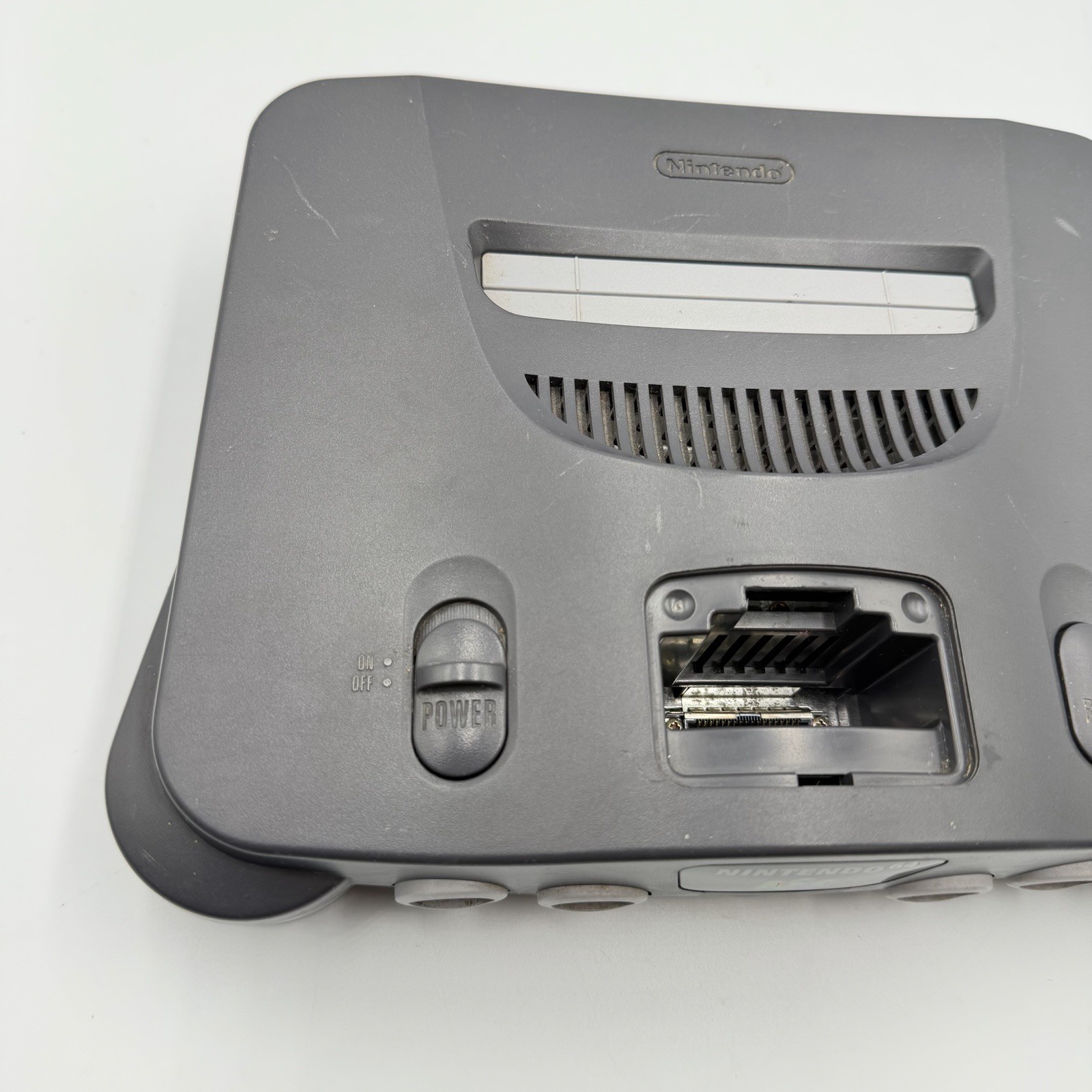 Nintendo 64 NUS-001(USA) Black Console Only Tested Working. Needs Expansion