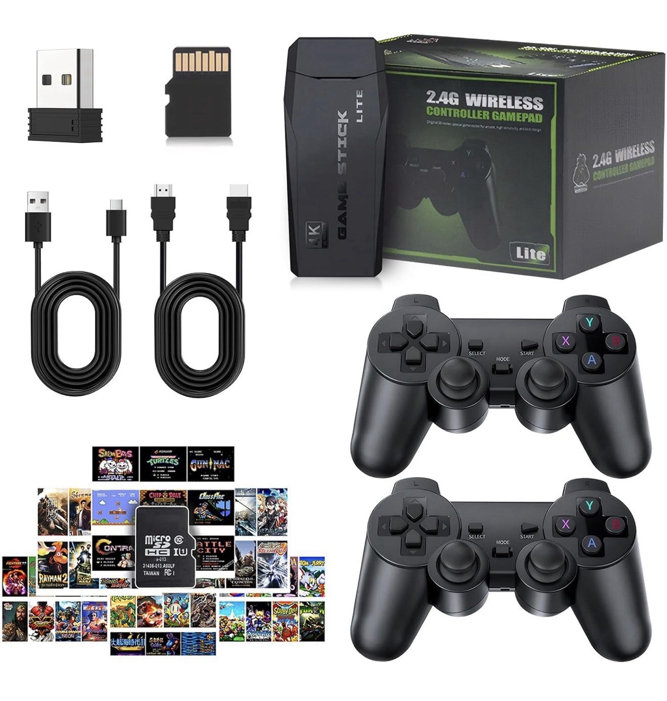 2026 Newest Retro Game Console, 20000+Games Wireless Home Video Game Console …