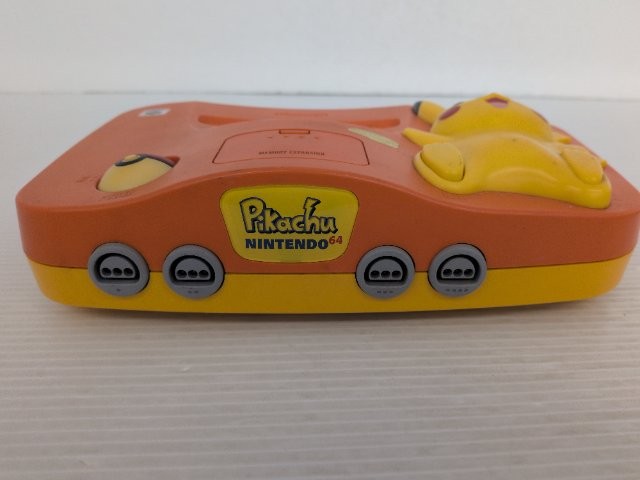 Pikachu Nintendo 64 Console (Orange and Yellow) Nintendo64 JP GAME 9000025704168