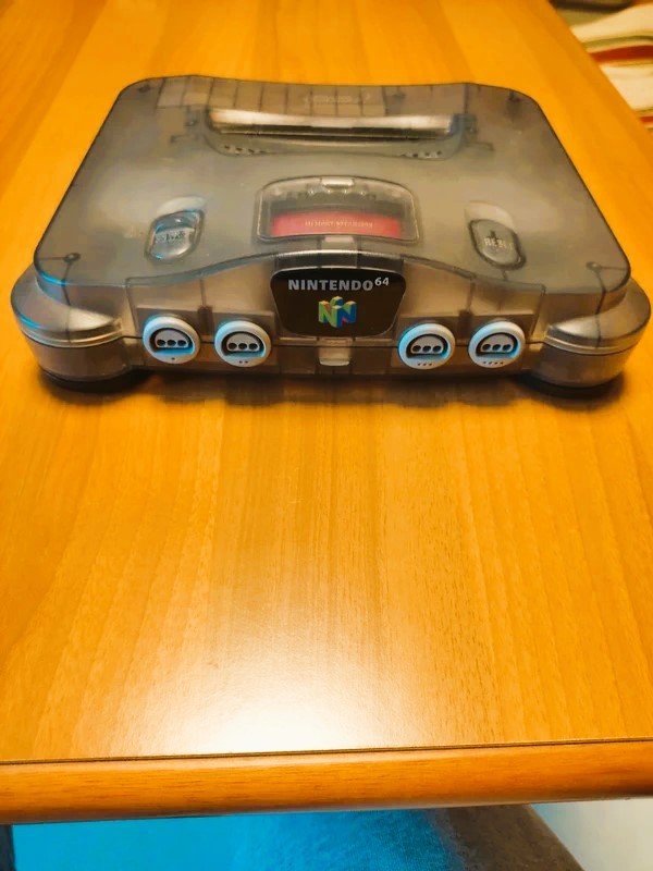 Nintendo 64 Funtastic Smoke, Clear Black PAL EUr Complete with Manuals *RARE*