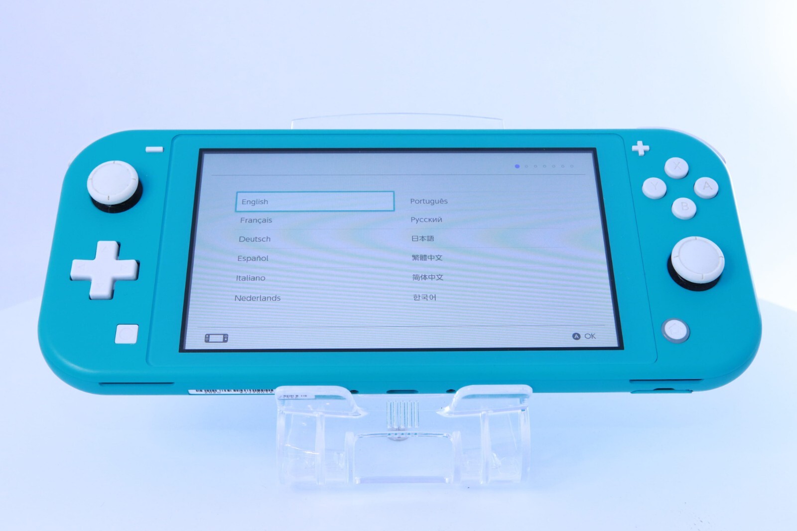 JP Game Nintendo Switch Lite Turquoise [Rank :S] W/BOX【 Region Free 】