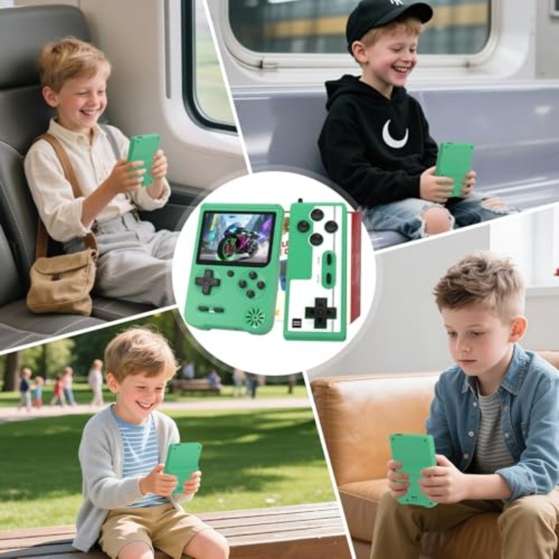 Handheld Game Console, Preloaded 500 Classic FC Games, Portable Game Player Rech