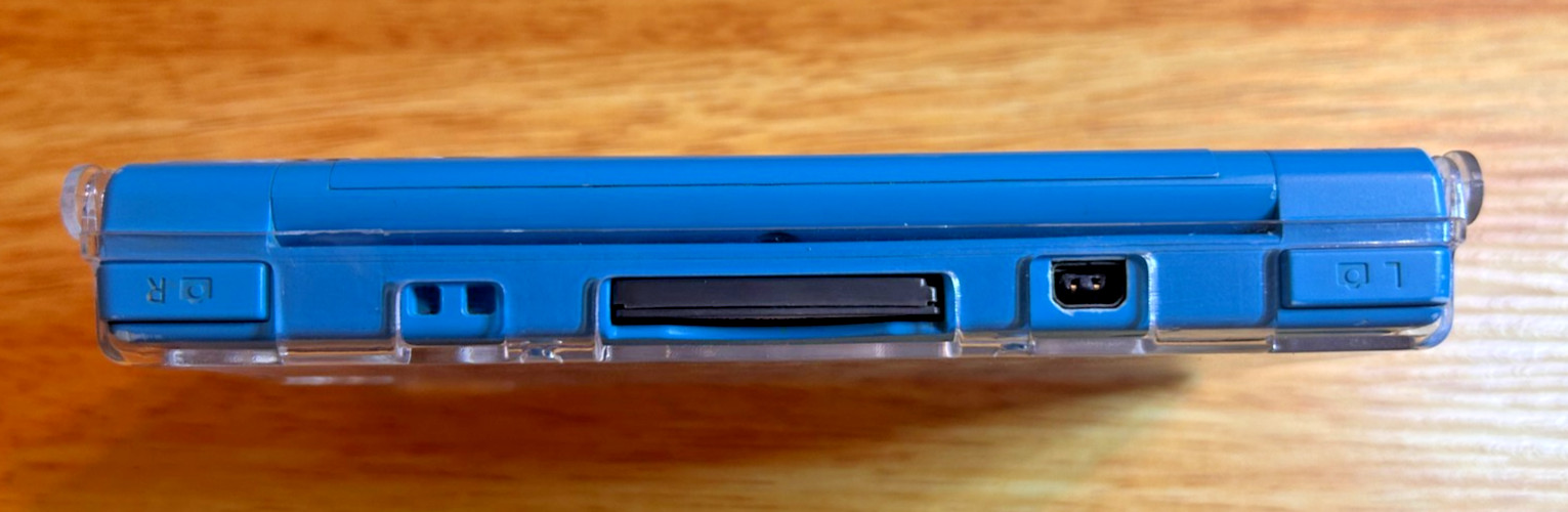 Nintendo DSi Blue & Stylus + Mario Kart DS game Tested with Case no charger