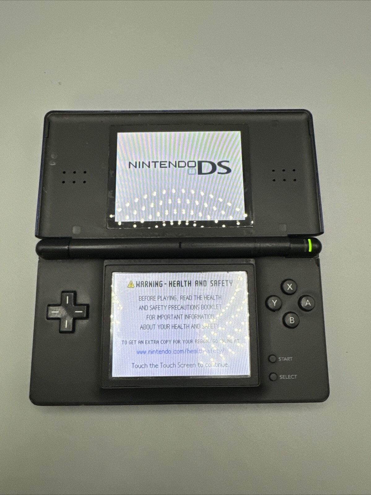 Working Nintendo DS Lite USG-001 Console w/ Case & Charger NO Stylus