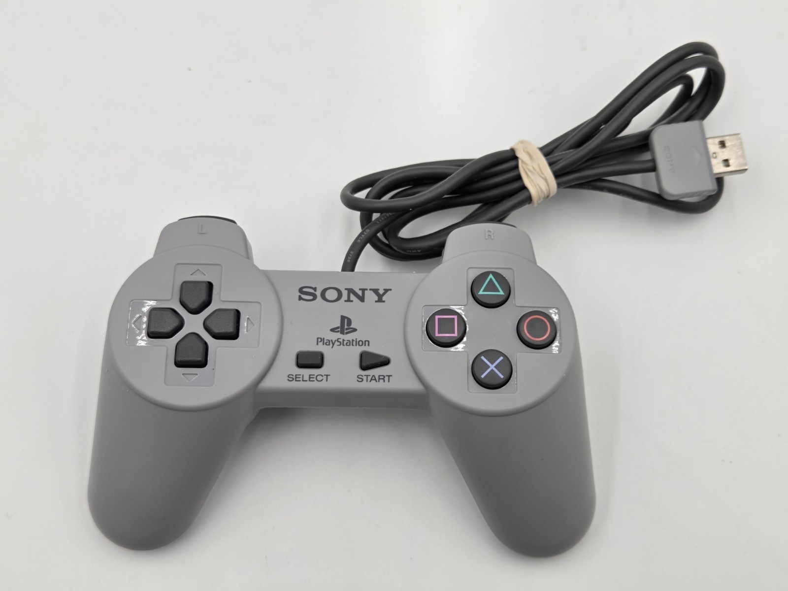 Sony PlayStation PS1 Classic Mini Console SCPH-1000R 2 Controllers Tested Works