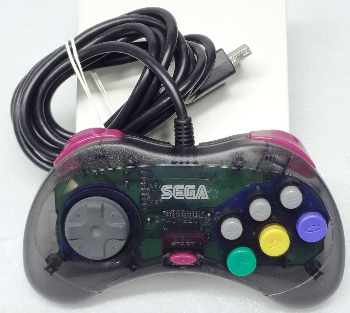 SEGA Saturn HST-3220 «This Is Cool» Clear Skeleton Black Limited Console
