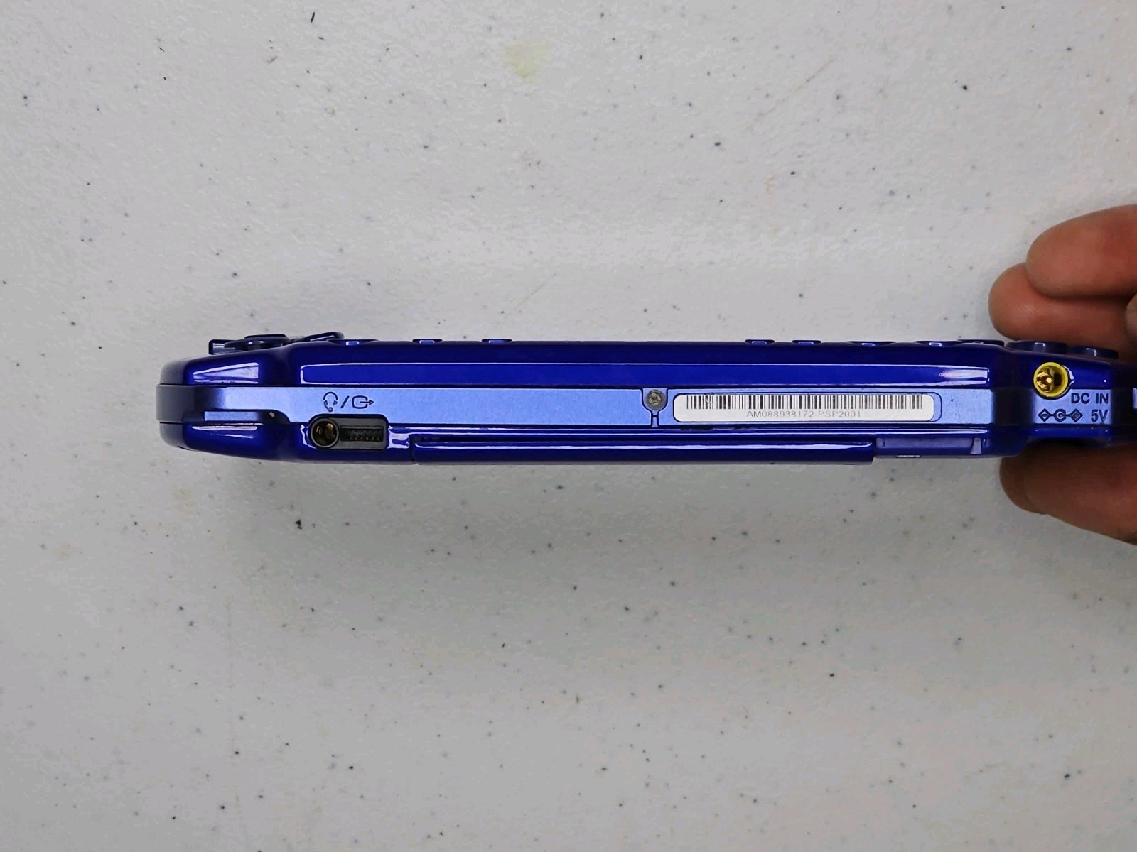PSP-2001 Blue Playstation Portable Console FOR PARTS