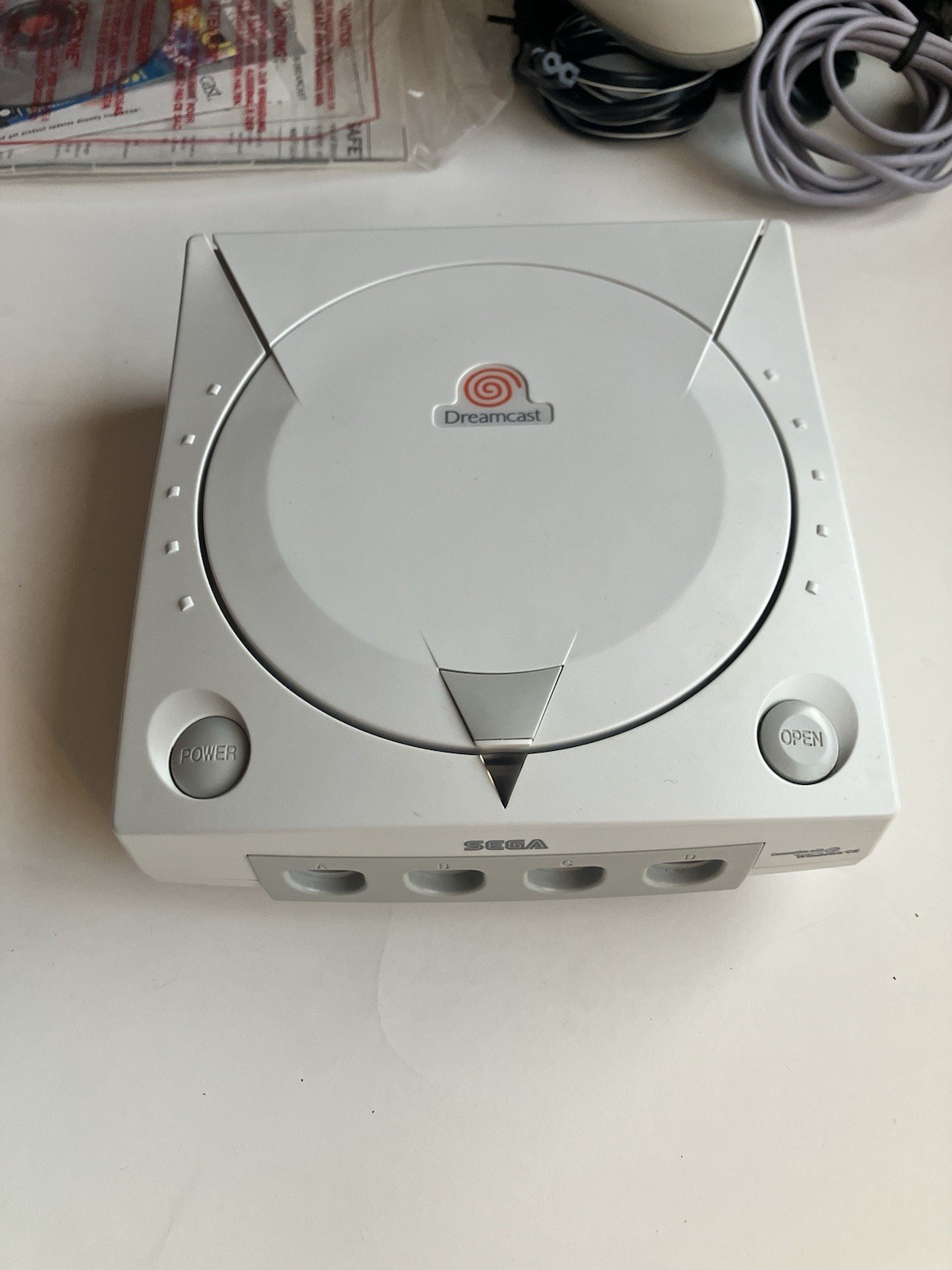 Sega Dreamcast Complete Console System In Box – Excellent Condition Tested Works