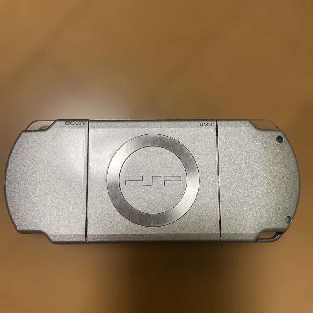 PSP 2000 Silver Handheld Console with SD Card UMD Support No Battery