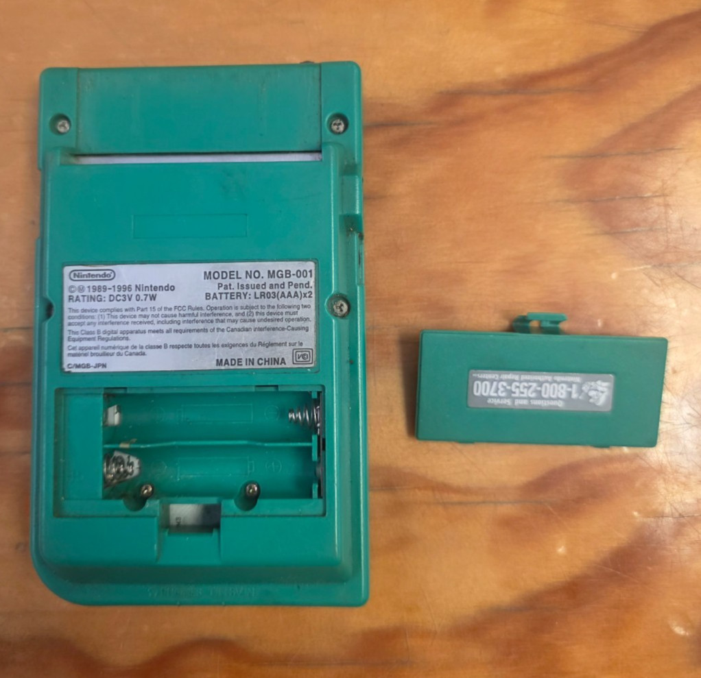Nintendo Game Boy Pocket Green MGB-001, USA Version, BUTTON ISSUES!