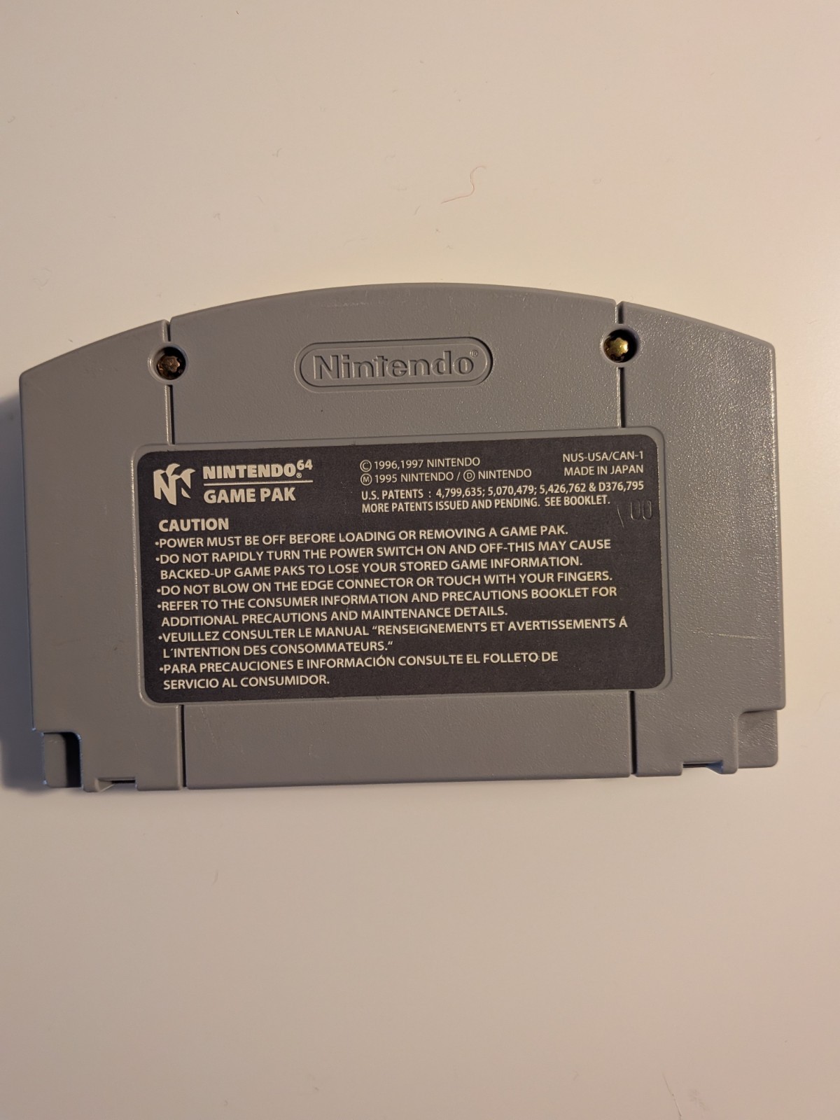 Nintendo 64/N64 Console Lot – Expansion Pak – 8 Controllers – INTERMITTENT READ