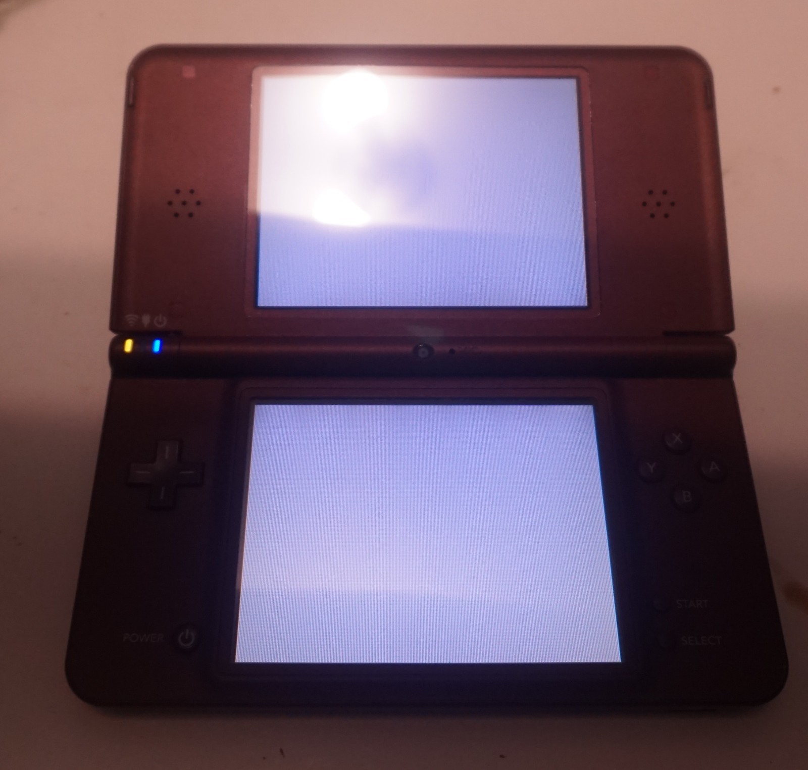 Nintendo DSi LL XL Burgundy Wine Red JAPANESE LANGUAGE LOCK Tested Works