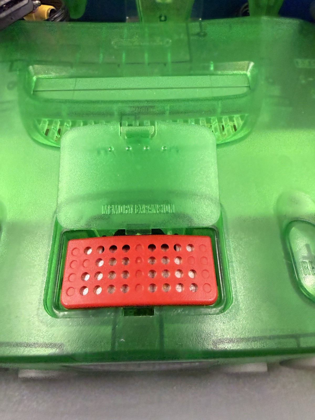 N64 Funtastic Jungle Translucent GREEN Nintendo 64 Gaming Console Excellent Cond