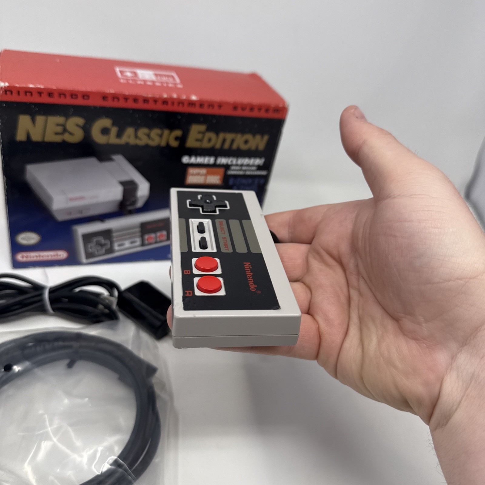 Nintendo Classic Edition Console NES Mini System Complete CIB Tested And Working