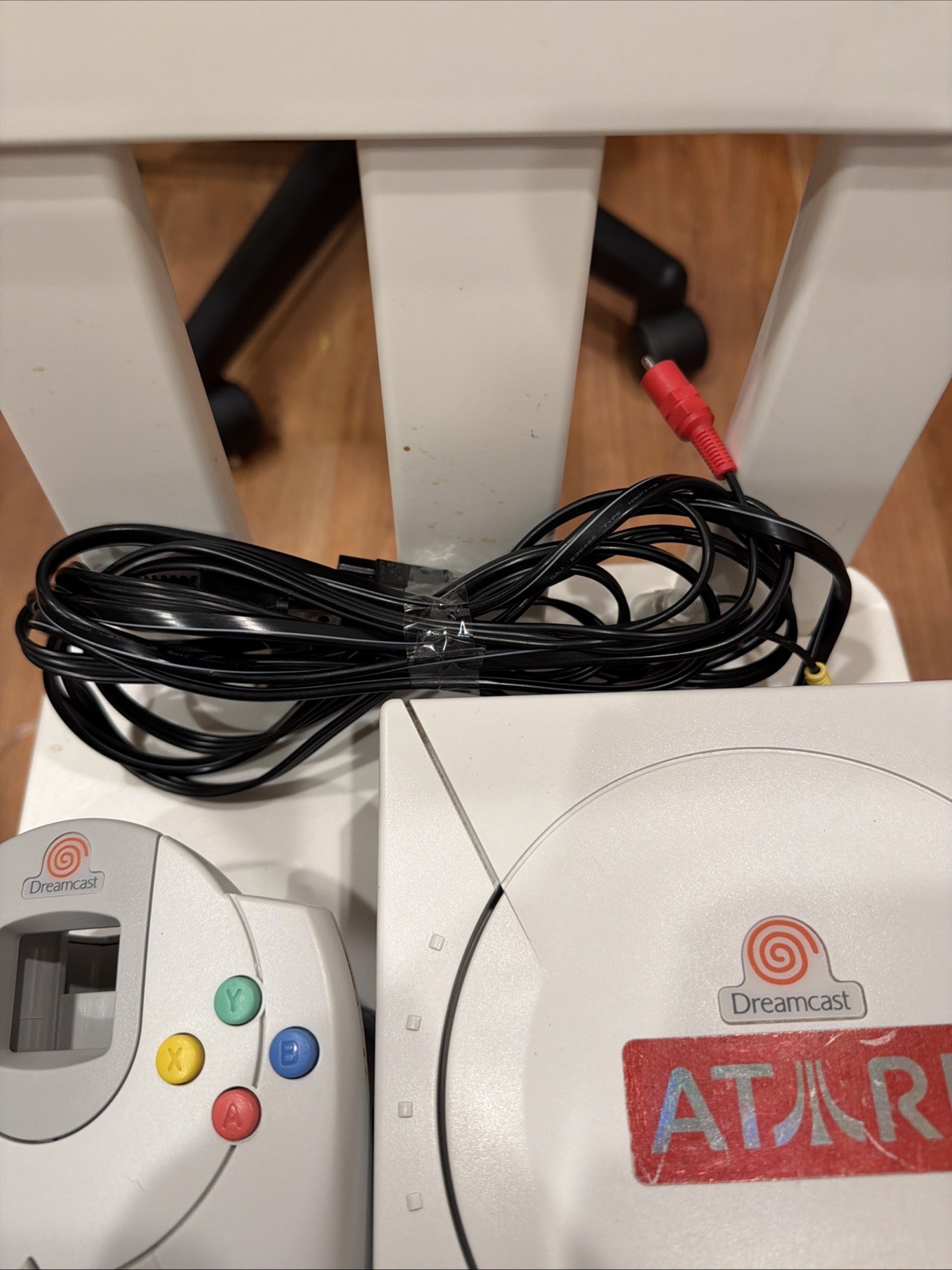 Sega Dreamcast Console HKT-3020 Bundle 1 Oem Controller Ext Cables Fully Tested