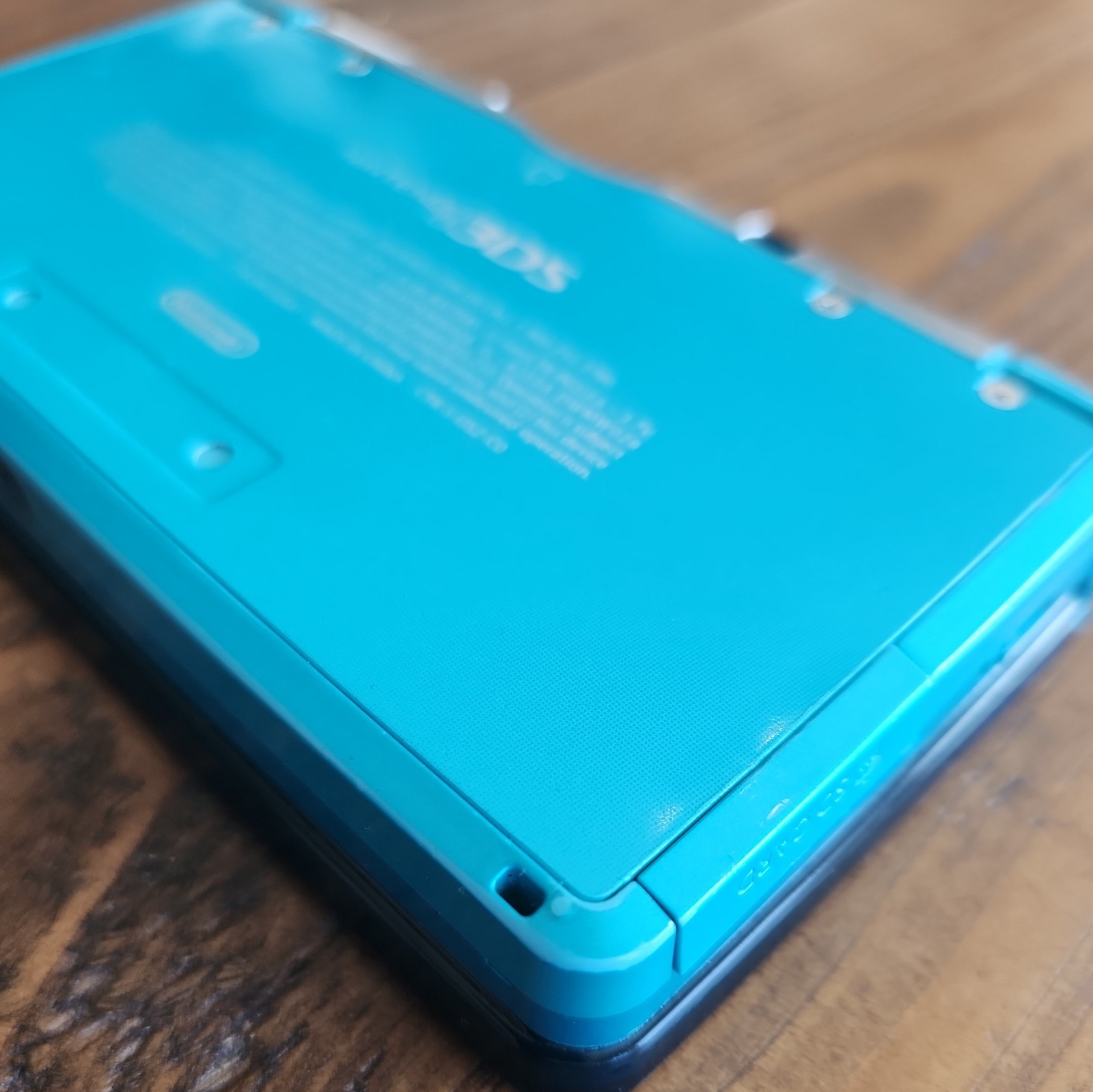 Nintendo 3DS CTR-001 USA Aqua Blue Console Tested Working Includes Stylus