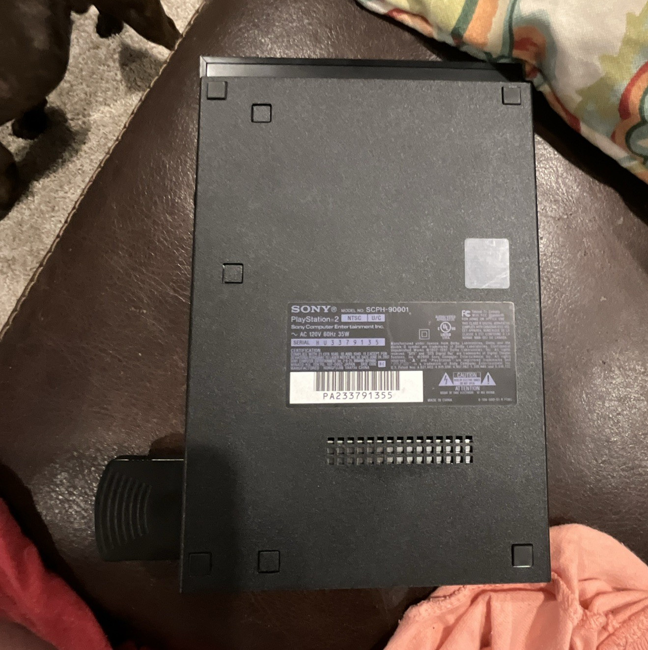 Sony PlayStation 2 Console Black SCPH-90001 NTSC-U/C DVD Playback