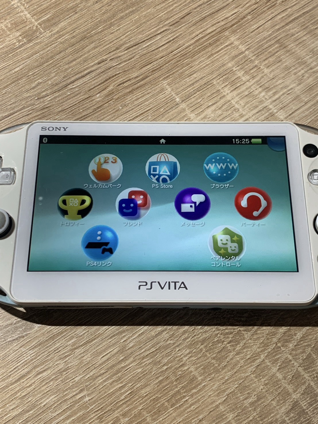 1313 PlayStation PS Vita PCH-2000 Light Blue White Good TESTED