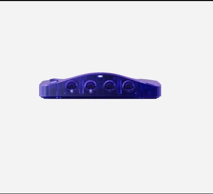 Analogue 3D N64 Funtastic Grape Purple HDMI FPGA Console with 8bitdo Controller
