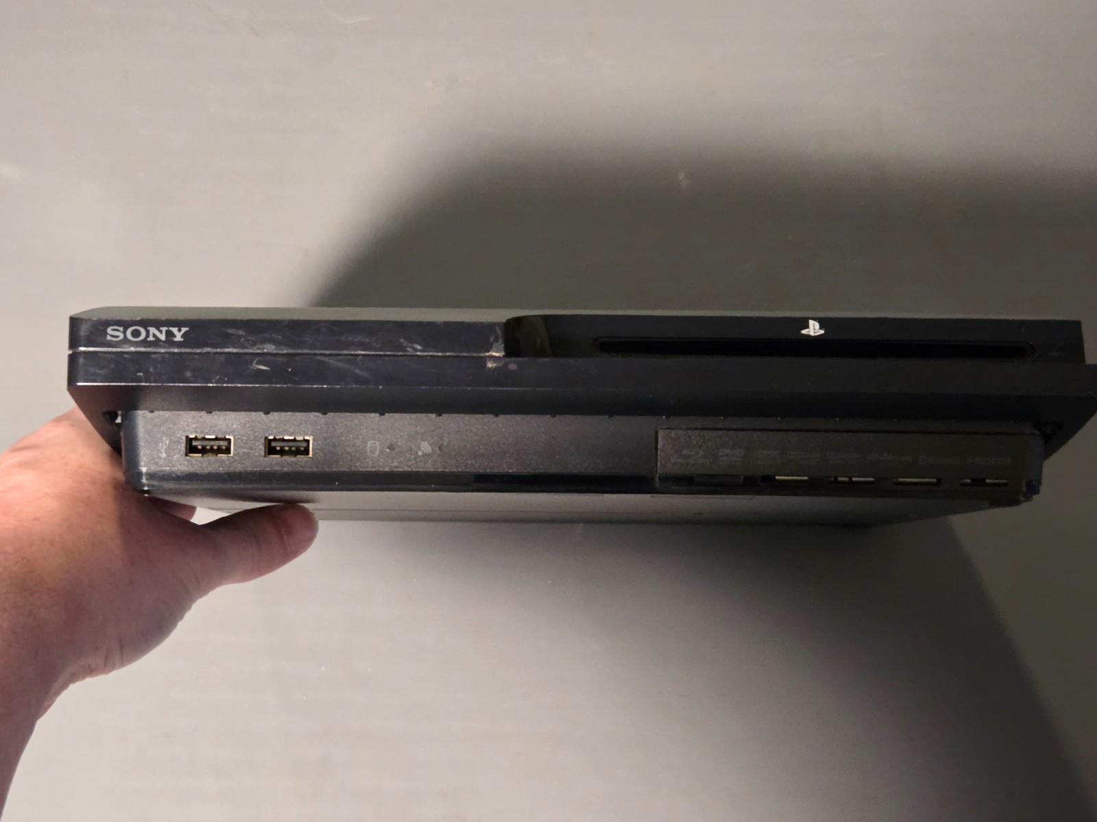 Retro Sony PlayStation 3 Slim 160GB Home Console – Black CECH-2501A – Tested