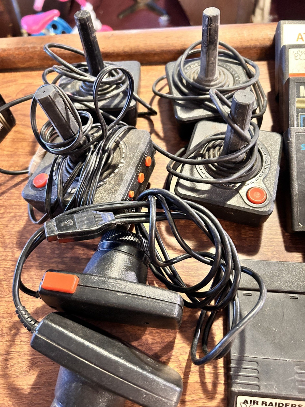 Lot Of 2 6 Atari Games. For 7800 ProSystem Console controllers all original