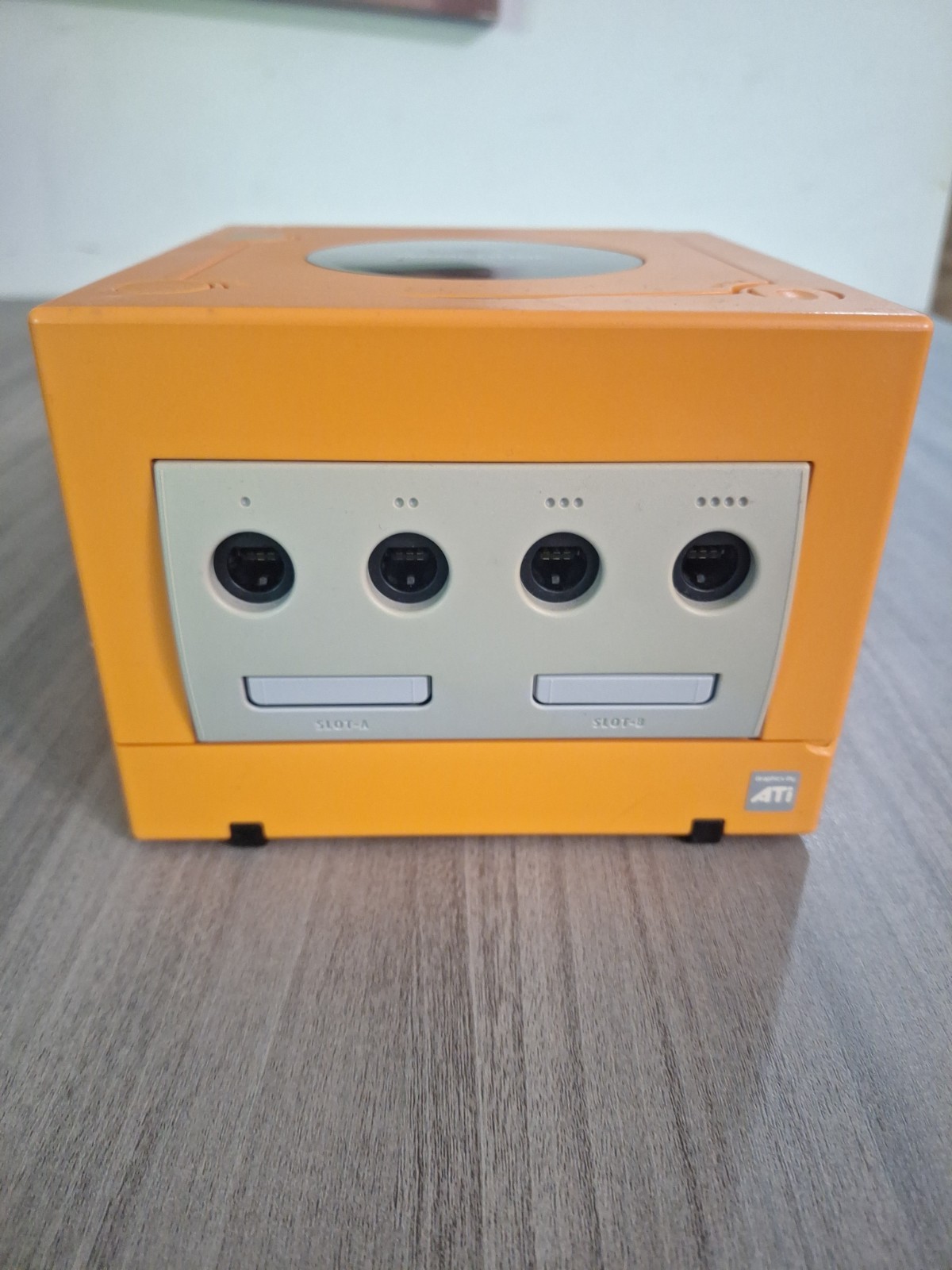 Nintendo Game Cube Orange NTSC-U/C US/Canada Console Only operation confirmed