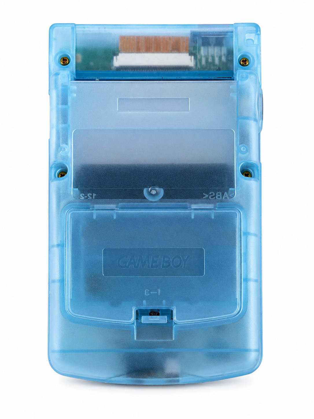 Nintendo Game Boy Color GBC IPS Backlit LCD Custom Ice Blue Console Tested