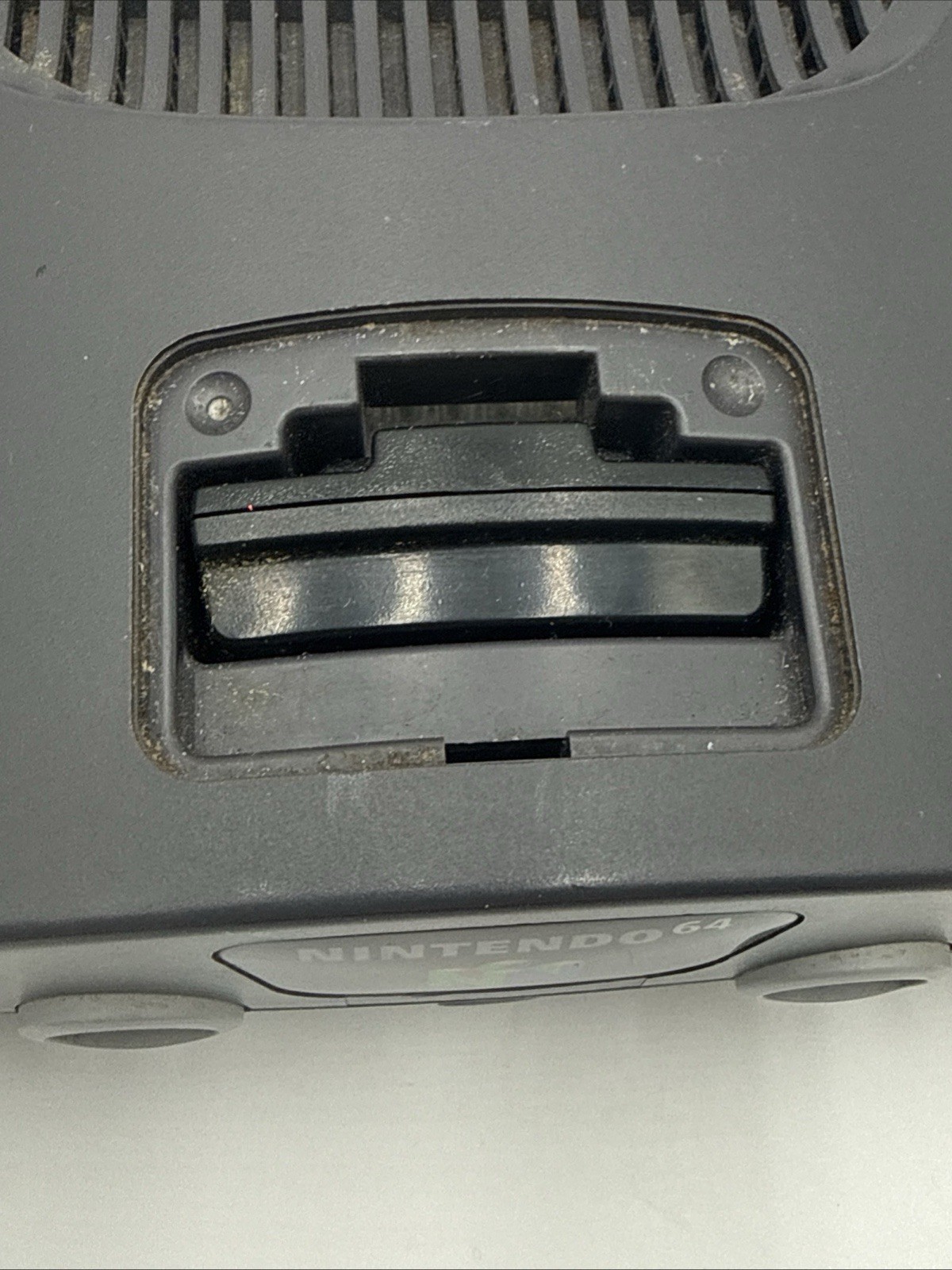 Lot Of 2 Nintendo 64 Charcoal Gray N64 Console Only For Parts Or Repair