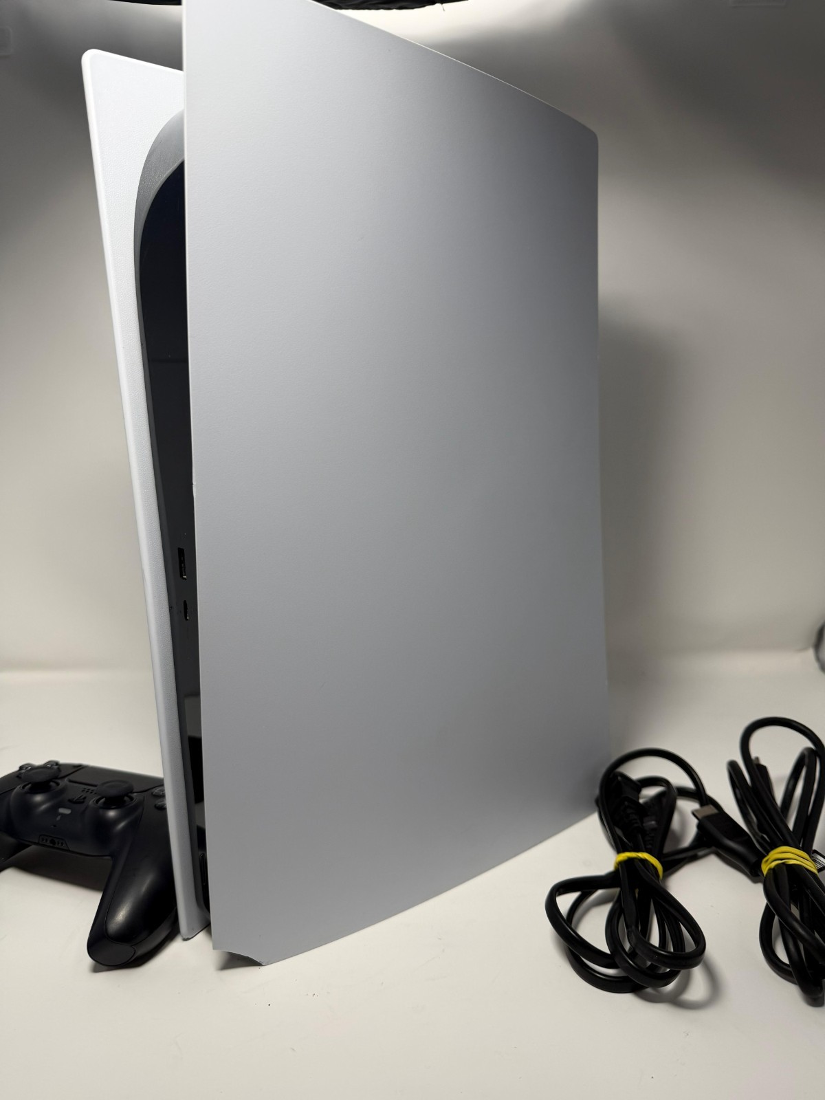PlayStation 5 Standard Digital Console w/ Controller & Cables – Good Condition