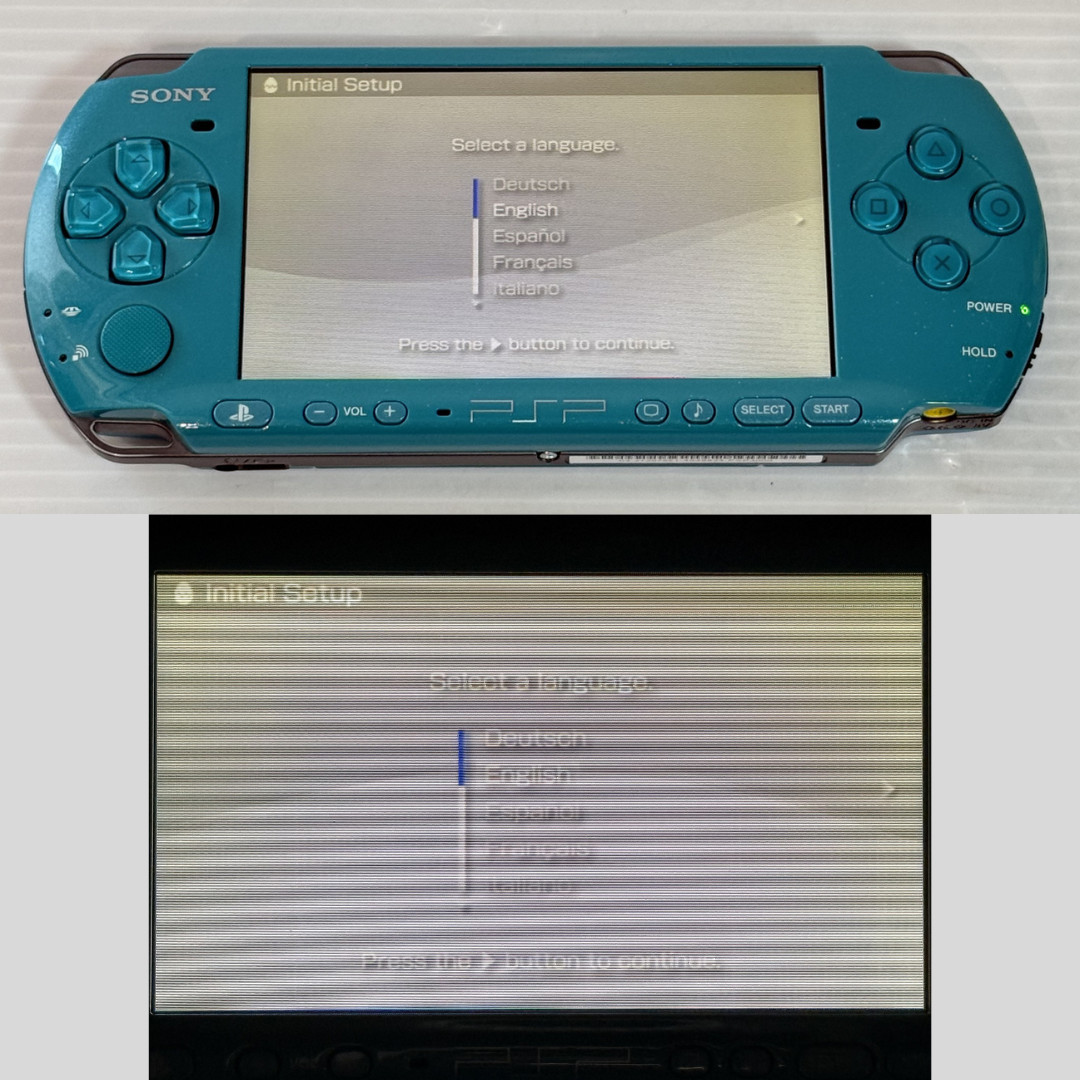 Sony PSP-3000 Console Miku Hatsune DIVA 2nd Limited w/Pouch, Strap – Excellent