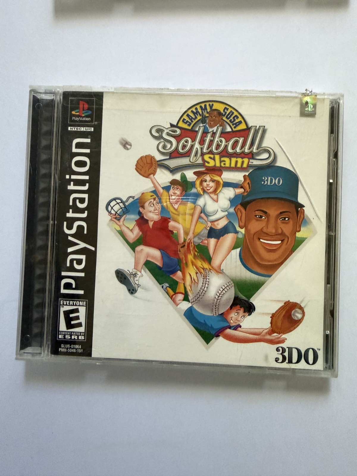 Vtg. Sony PlayStation 1 SCPH-7001 Retro 1998 w/9 games, NOT TESTED
