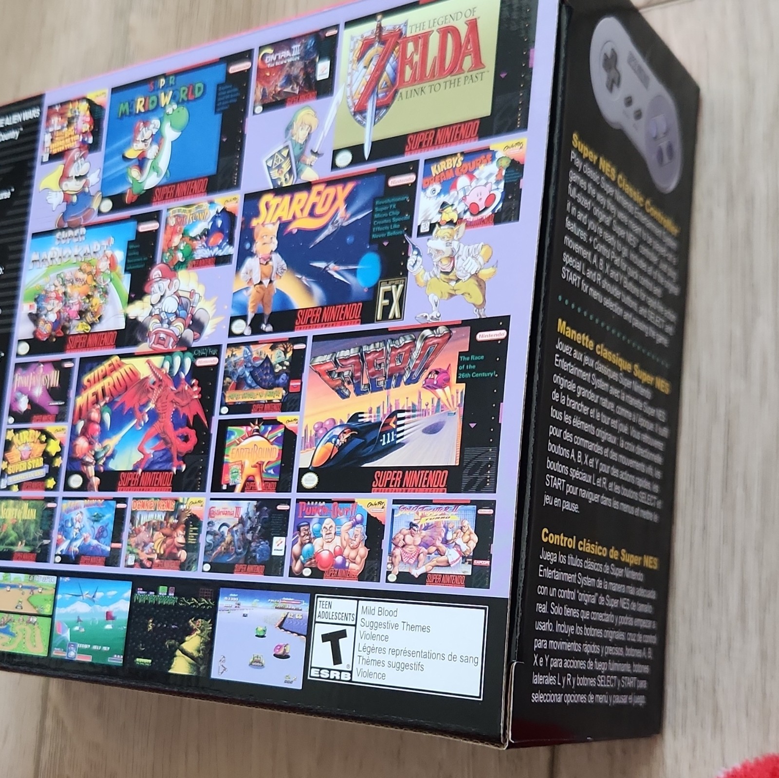 Super Nintendo Classic Edition games included Never Opened SEALED
