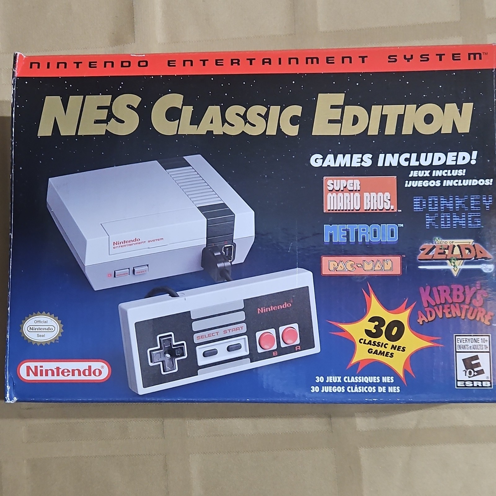 Nintendo NES Classic Edition Home Console HDMI Gray/Black 30 Built-in Games