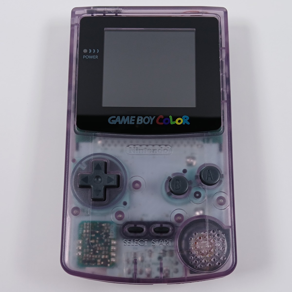 Nintendo Game Boy Color Console Clear Atomic Purple – Professionally Refurbished