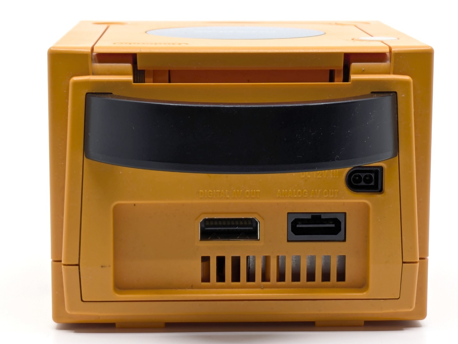 Nintendo GameCube Orange DOL-001 Console Complete Set Tested NTSC-U/C