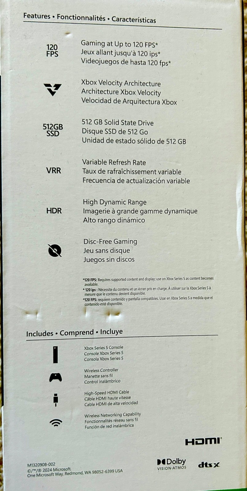 Microsoft Xbox Series S 512GB SSD Video Game Console – NEW!! in BOX