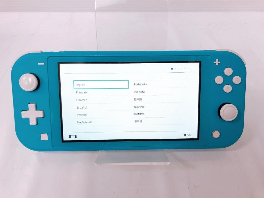 [Near Mint] Nintendo Switch Lite Turquoise Blue Console with BOX Region Free