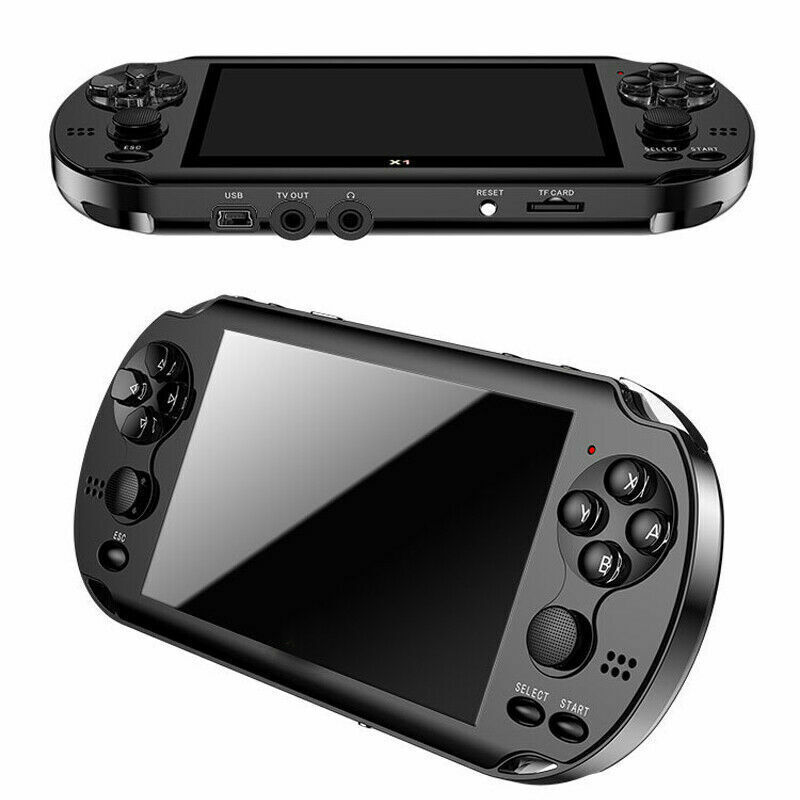 X9S 5.1″ 8GB 128Bit Handheld Portable Game Console MP3 Video Player 1000+ Games