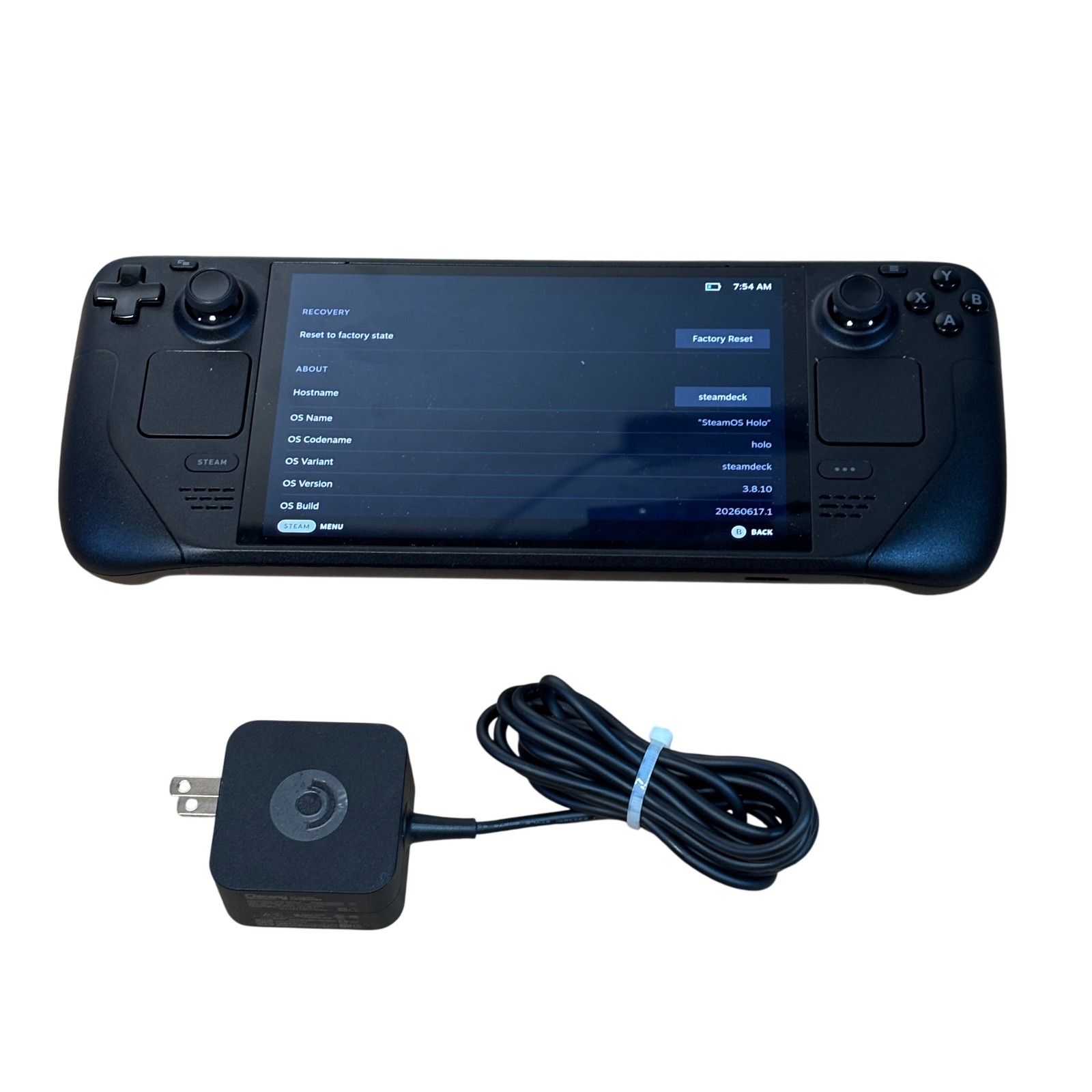 Valve Steam Deck OLED 1030 AMD APU 2.4GHz 16GB RAM 512GB SSD 7.4″ Windows 11