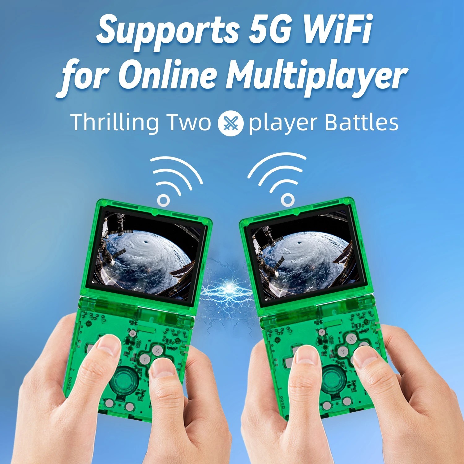 Retro Handheld Game Console 64GB With WiFi & Bluetooth & 5000 Games