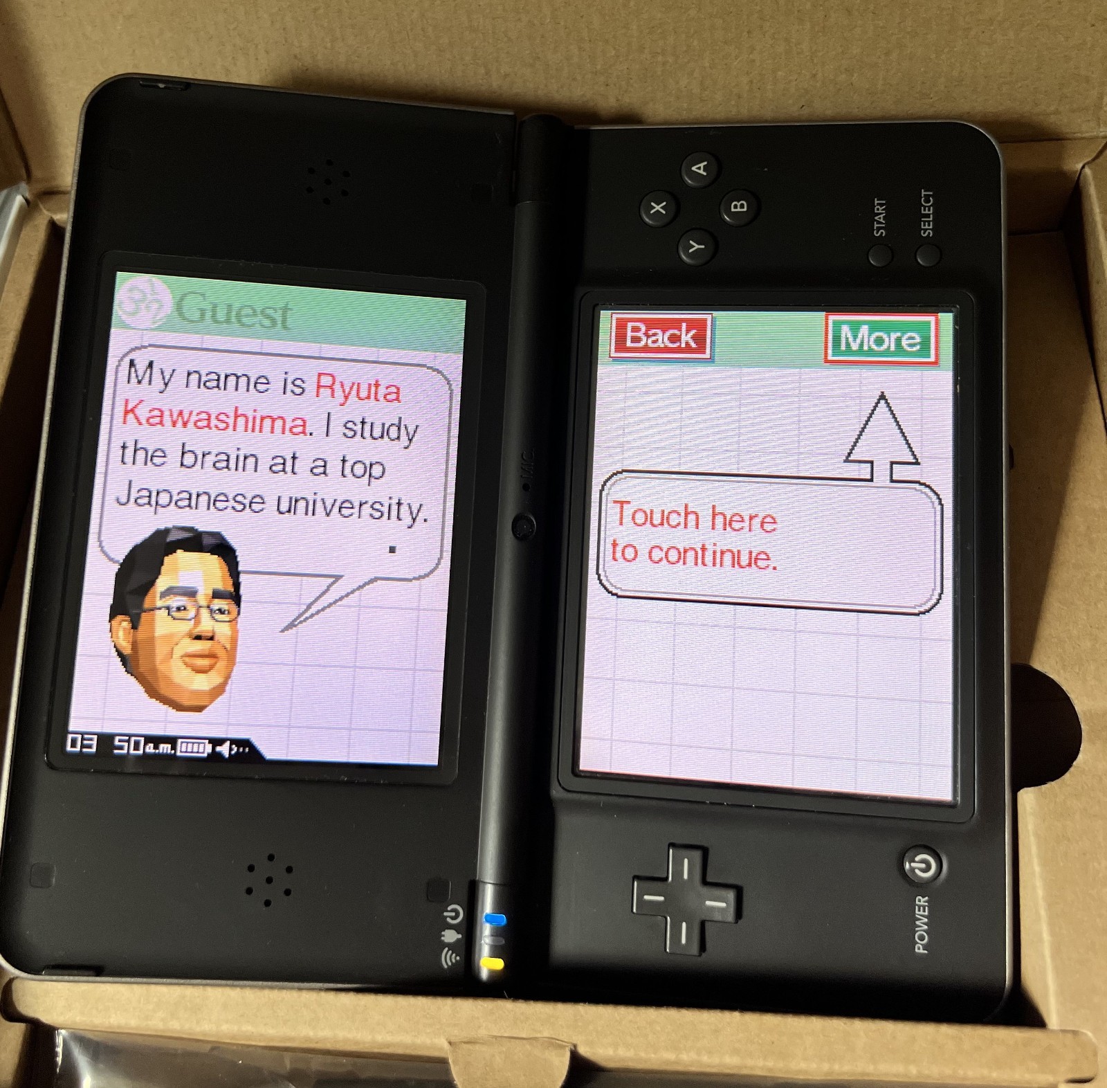 Nintendo DSi XL / Bronze / Complete in Box (2010, Nintendo) w/6 games
