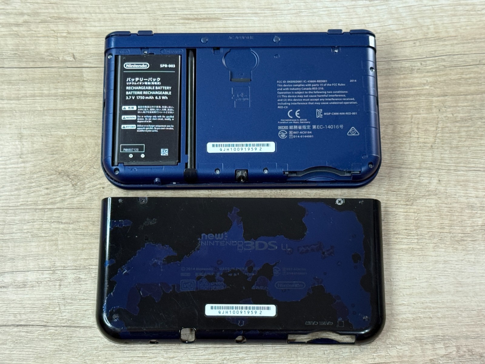 IPS Nintendo New 3DS XL Metallic Blue Console IPS Top Tested D6125