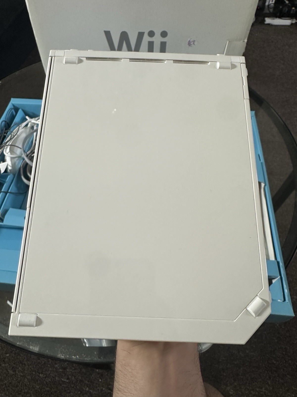 Nintendo Wii Console Complete in Box – Controller Nunchuck Power Chords Tested