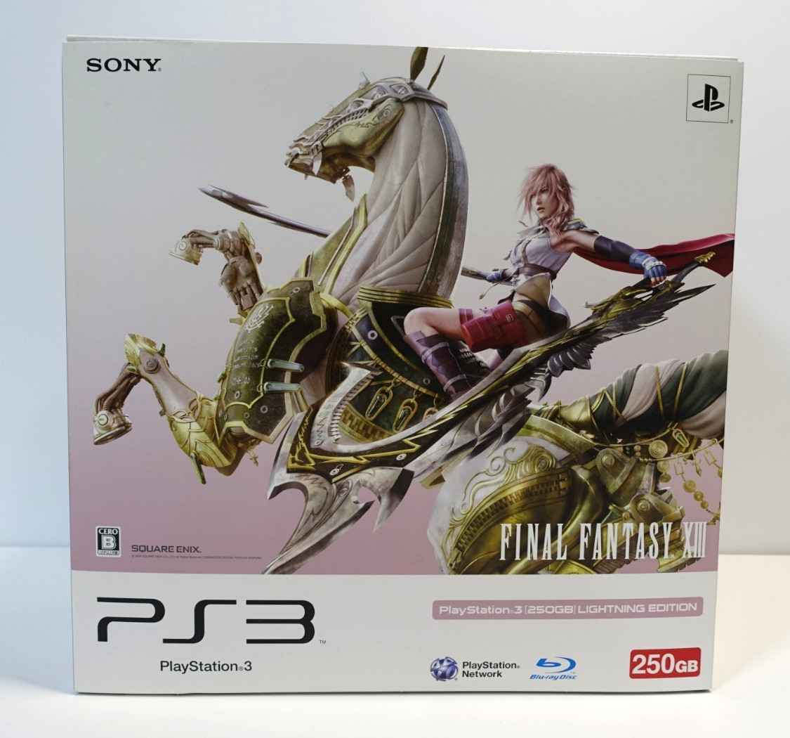 NEW PS3 FINAL FANTASY XIII LIGHTNING EDITION CEJH-10008 250GB Japan Import
