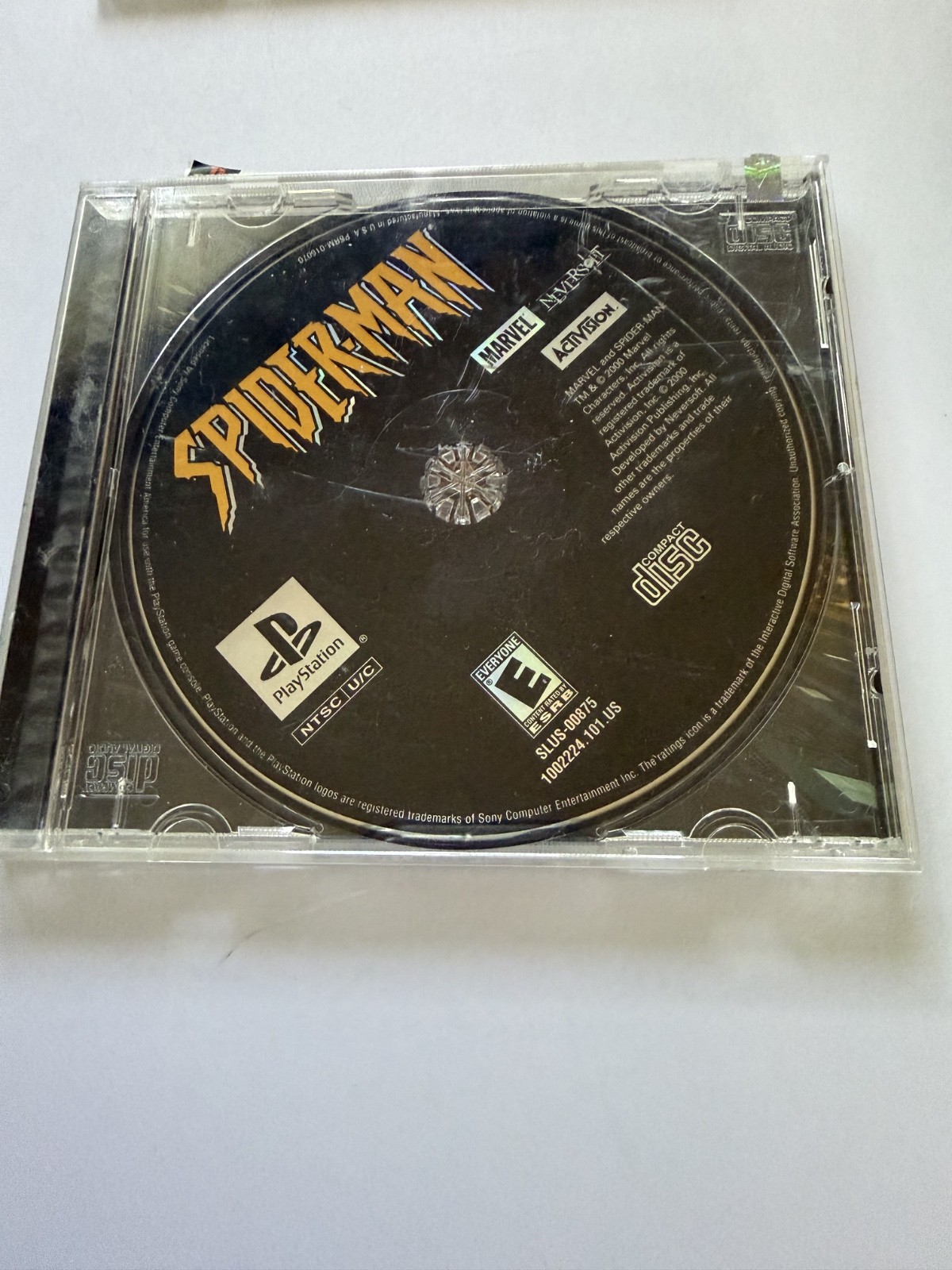 Vtg. Sony PlayStation 1 SCPH-7001 Retro 1998 w/9 games, NOT TESTED