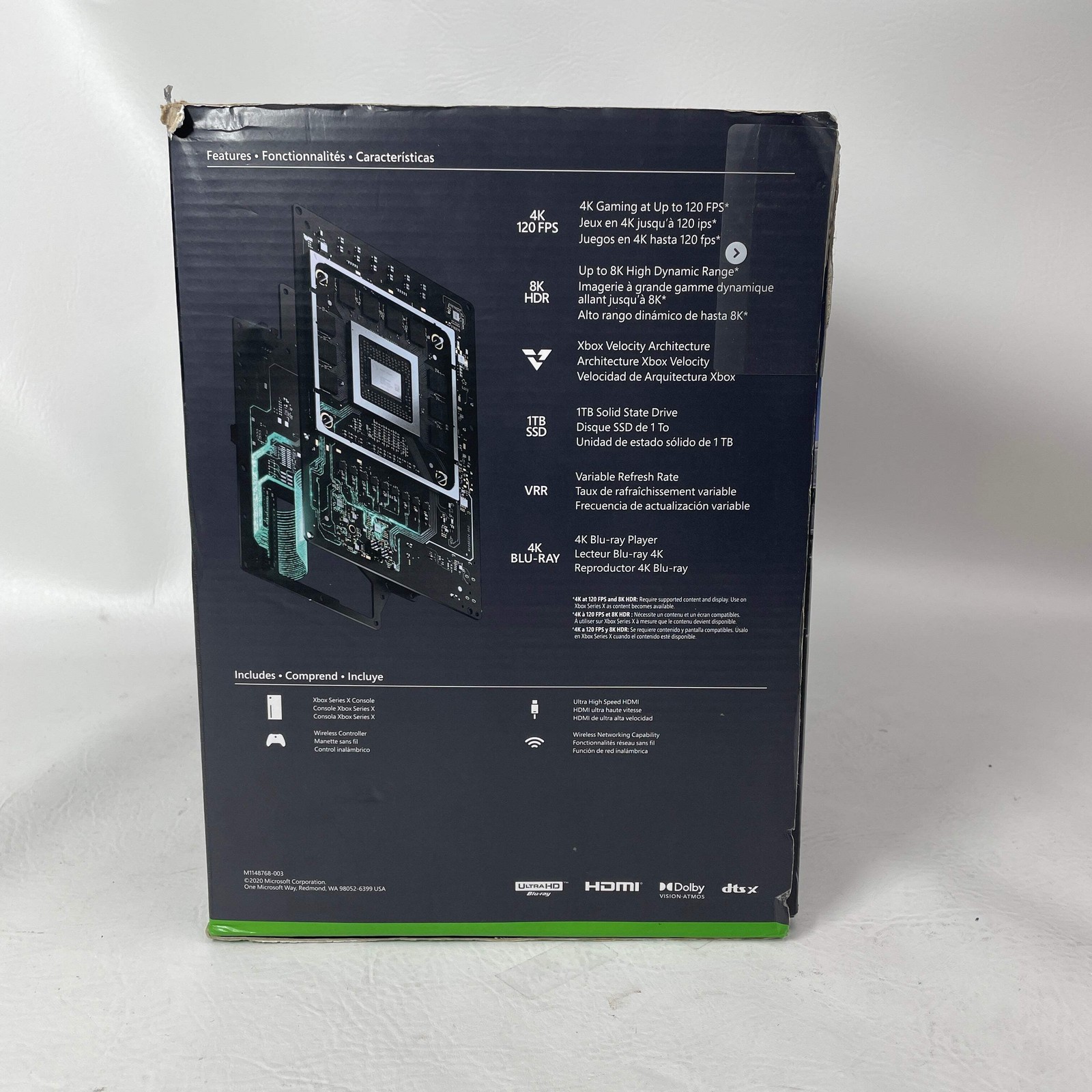 Broken Microsoft Xbox Series X 1TB Console Gaming System 1882 /Bad HDMI