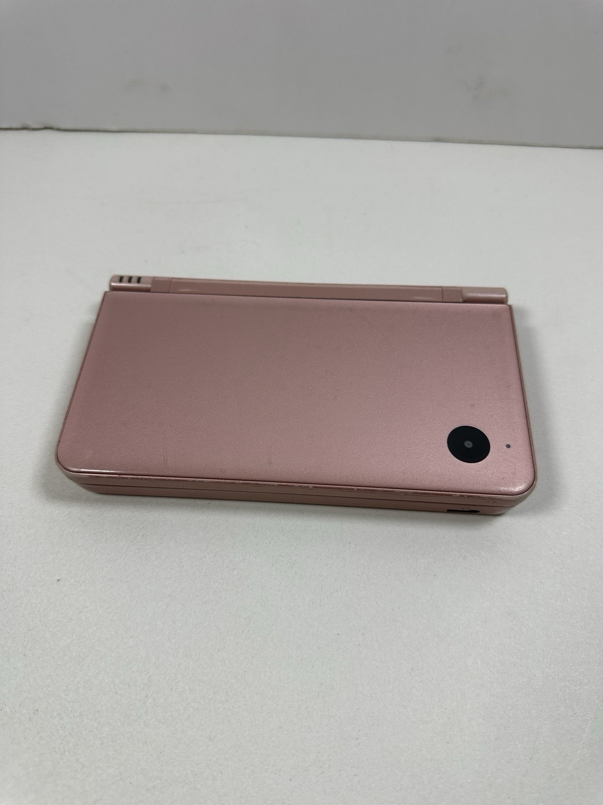 Used Metallic Rose Nintendo DSi XL Handheld System Tested No Stylus READ!