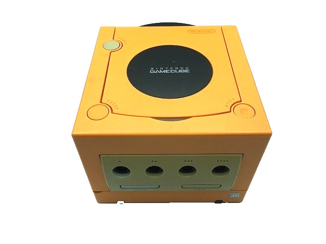 Nintendo GameCube DOL-001 Spice Orange Console Japan Exclusive Color w Controlle