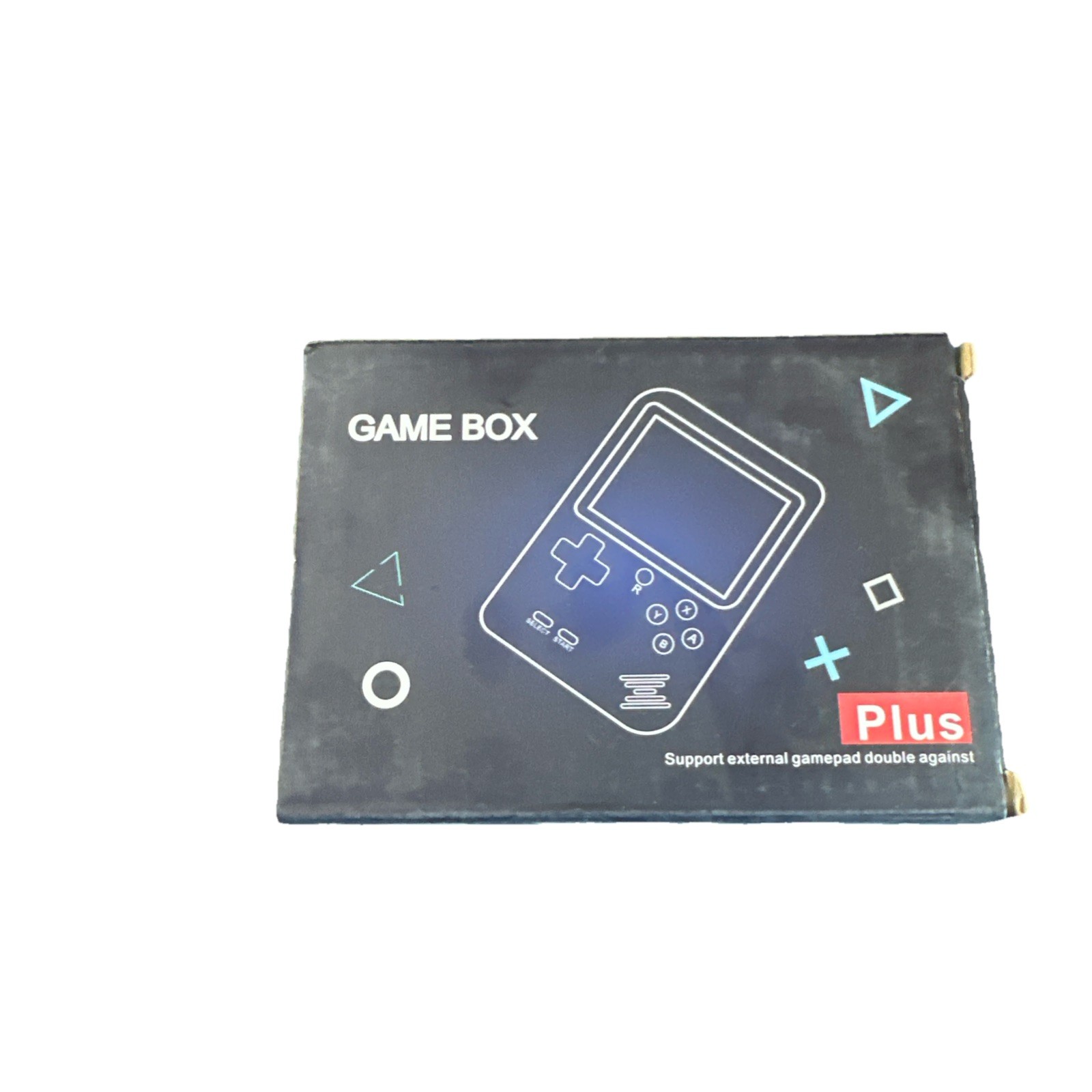 Game Box Plus Handheld Retro Console 400 Games Built-In Portable Player Blue