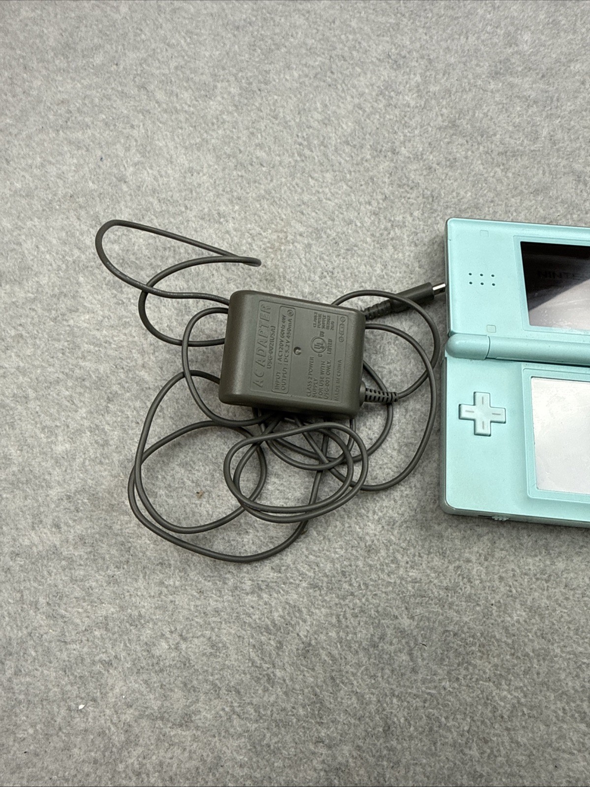 Nintendo DS Lite Console with Charger – Ice Blue